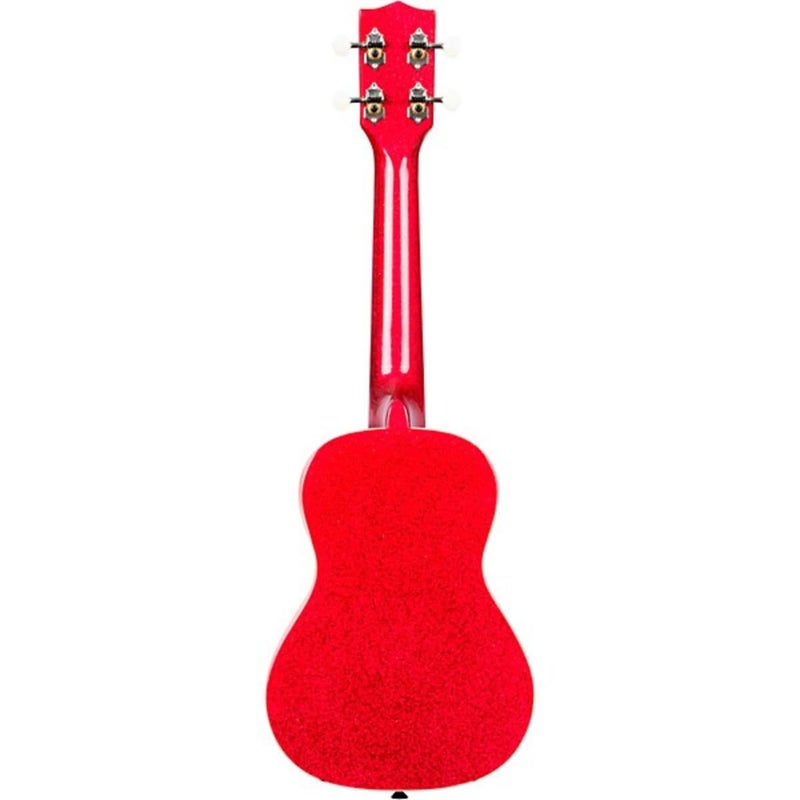 Kala Brand Music Sparkle Ritzy Red Gloss Concert Ukulele (KA-SPRK-RED) - Image 2